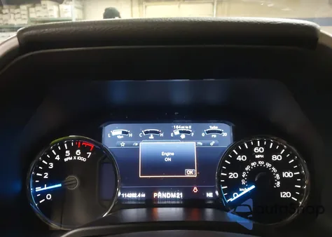 2016 Ford F-150 Lariat из США, поврежденный, VIN 1FTEX1EP0GFC77719